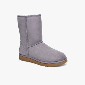 Ugg Classic Short II Women Classic Boots Grey (6754NJRVA)